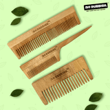 Neem Wood Comb (Pack of 3)