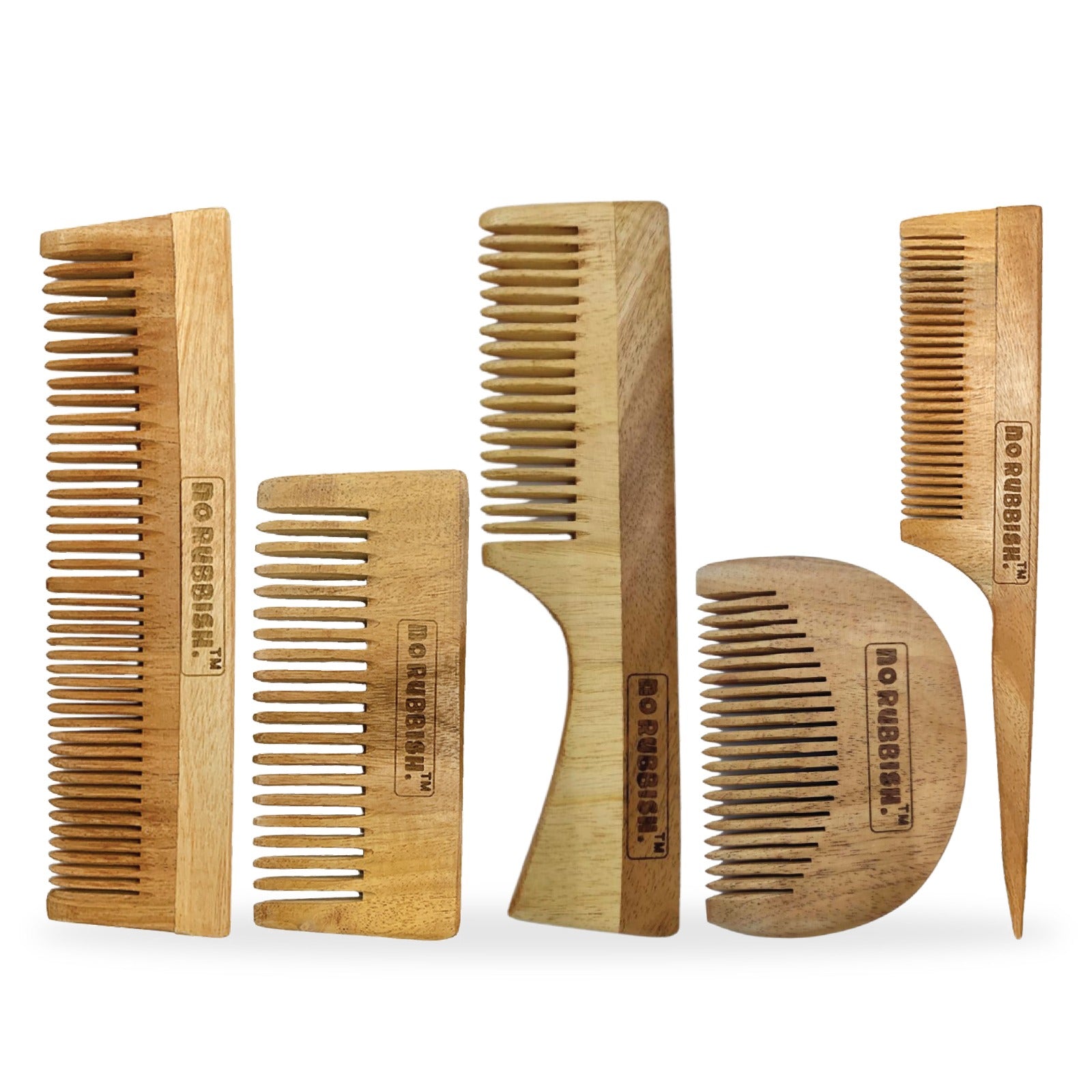 Neem Wood Comb (Pack of 5)